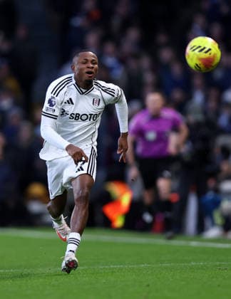 London, England, 24th January 2026. Samuel Chukwueze of Fulham during the Fulham vs Brighton and Hove Albion Premier League match at Craven Cottage, London. Picture credit should read: David Klein Sportimage EDITORIAL USE ONLY. No use with unauthorised audio, video, data, fixture lists, club league logos or live services. Online in-match use limited to 120 images, no video emulation. No use in betting, games or single club league player publications. SPI_089_DK_FULHAM_BRIGHTON SPI-4482-0081