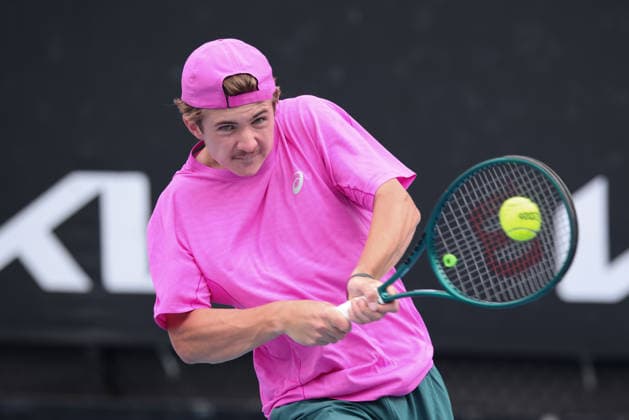 Flynn Thomas, Australian Open 2026, Melbourne Park, Melbourne, Victoria, Australia. Copyright: xJuergenxHasenkopfx