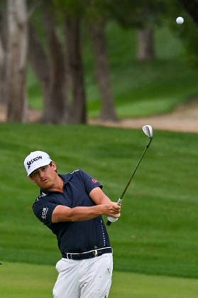 Hero Dubai Desert Classic 2026 in Dubai DUBAI, UNITED ARAB EMIRATES - JANUARY 25: Dutch golfer Darius van Driel competes in the fourth and final round of the Hero Dubai Desert Classic 2026 at Emirates Golf Club in Dubai, United Arab Emirates on January 25, 2026. Waleed Zein Anadolu Dubai United Arab Emirates. Editorial use only. Please get in touch for any other usage.  Copyright: x2026xAnadoluxWaleedxZeinx