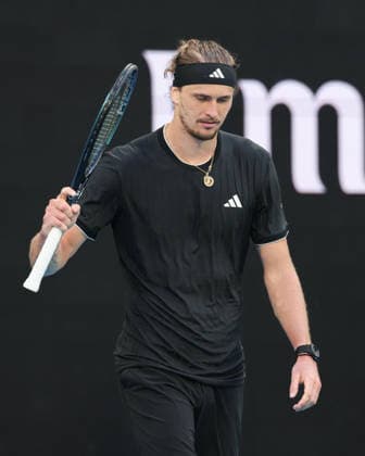 Alexander Zverev (GER) jubelt nach dem Sieg,Jubel, Freude,Emotion, Australian Open 2026, Melbourne Park, Melbourne, Victoria, Australia. Copyright: xJuergenxHasenkopfx