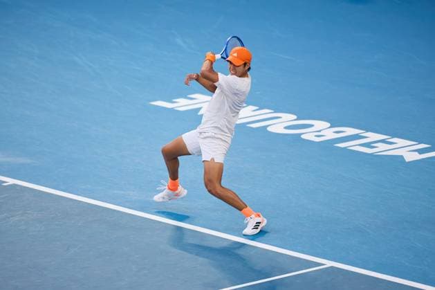 Learner Tien of the United States of America Australian Open tennis tournament, Day Eight, Melbourne Park, Australia - 25 Jan 2026Melbourne Melbourne Park Victoria (VIC) Australia  Copyright: xRachelxBach Shutterstockx 16380469cz