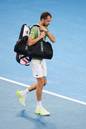 Daniil Medvedev leaves the court after losing his match Australian Open tennis tournament, Day Eight, Melbourne Park, Australia - 25 Jan 2026Melbourne Melbourne Park Victoria (VIC) Australia  Copyright: xRachelxBach Shutterstockx 16380469dt