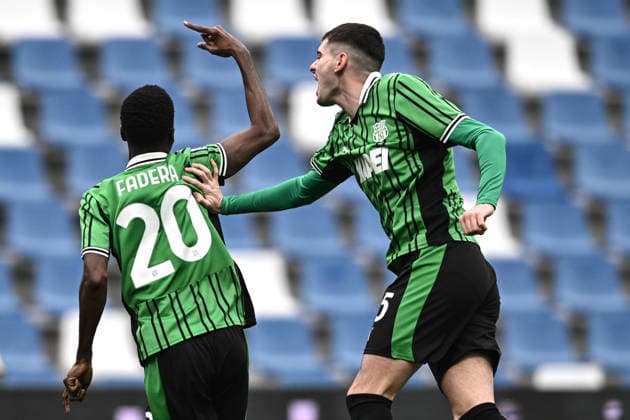Mp Reggio Emilia 25 01 2026 - campionato di calcio serie A Sassuolo-Cremonese foto Matteo Papini Image nella foto: esultanza gol Alieu Fadera 