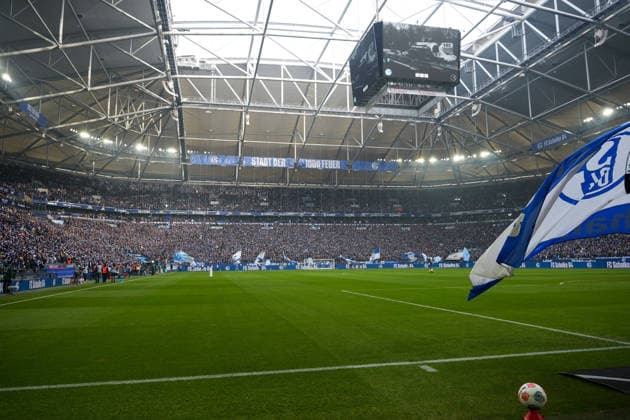 Deutschland: Fussball 2. Bundesliga, Saison 2025 26, 19. Spieltag - FC Schalke 04 vs 1. FC Kaiserslautern, 25.01.2026, Veltins Arena (Gelsenkirchen, Nordrhein-Westfalen)