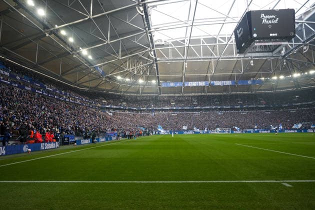 Deutschland: Fussball 2. Bundesliga, Saison 2025 26, 19. Spieltag - FC Schalke 04 vs 1. FC Kaiserslautern, 25.01.2026, Veltins Arena (Gelsenkirchen, Nordrhein-Westfalen)