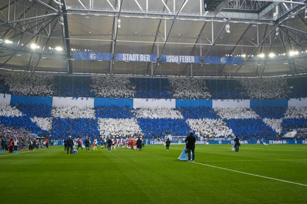 Deutschland: Fussball 2. Bundesliga, Saison 2025 26, 19. Spieltag - FC Schalke 04 vs 1. FC Kaiserslautern, 25.01.2026, Veltins Arena (Gelsenkirchen, Nordrhein-Westfalen)