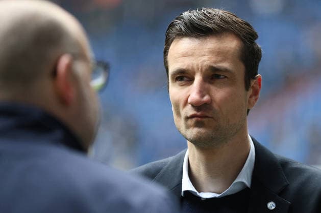 Frank Baumann (Sportvorstand FC Schalke 04) beim Spiel der 2. Bundesliga (Saison 2025 26) FC Schalke 04 - 1. FC Kaiserslautern - Copyright: Thomas Pakusch