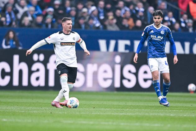 25.01.2026, Fussball, 2. Bundesliga, Saison 2025 2026, 19. Spieltag, FC Schalke 04 - 1. FC Kaiserslautern, Marlon Ritter ( 1. FC Kaiserslautern ) xRHR-FOTO YYx