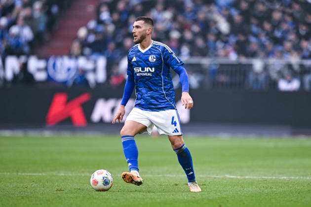 25.01.2026, Fussball, 2. Bundesliga, Saison 2025 2026, 19. Spieltag, FC Schalke 04 - 1. FC Kaiserslautern, Hasan Kurucay (FC Schalke 04) xRHR-FOTO YYx