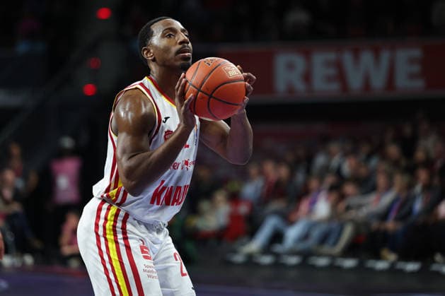 Jonathan Stove (Fitness First Wuerzburg Baskets, 22), GER, FC Bayern Basketball vs. Fitness First Wuerzburg Baskets, Basketball, easycredit Basketball Bundesliga, 17. Spieltag, Saison 2025 2026, 25.01.2026, GER, FC Bayern Basketball vs. Fitness First Wuerzburg Baskets, Basketball, easycredit Basketball Bundesliga, 17. Spieltag, Saison 2025 2026, 25.01.2026 Muenchen Copyright: xEibner-Pressefoto JennixMaulx EP_JML