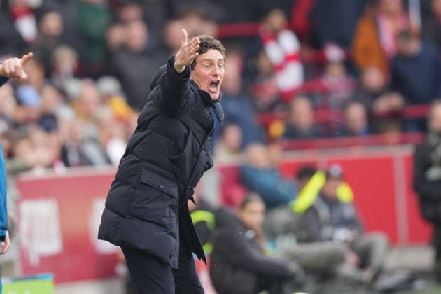 Brentford v Nottingham Forest, Premier League, Football, Gtech Community Stadium, Brentford, London, UK - 25 Jan 2026 Keith Andrews manager of Brentford London Gtech Community Stadium Brentford UK, UK NEWSPAPERS OUT Copyright: xSeanxRyanx