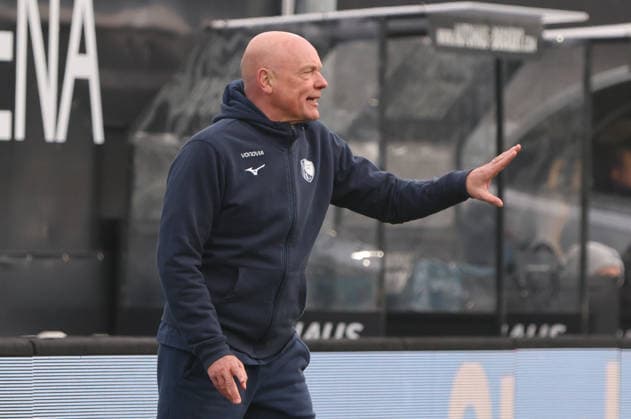 25.01.2026, Fussball, Herren, 2. Bundesliga, Saison 2025 2026, SV 07 Elversberg - VfL Bochum 1848, Trainer Uwe Rösler (VfL Bochum 1848) Elversberg Ursapharm-Arena an der Kaiserlinde Saarland Deutschland (DEU)