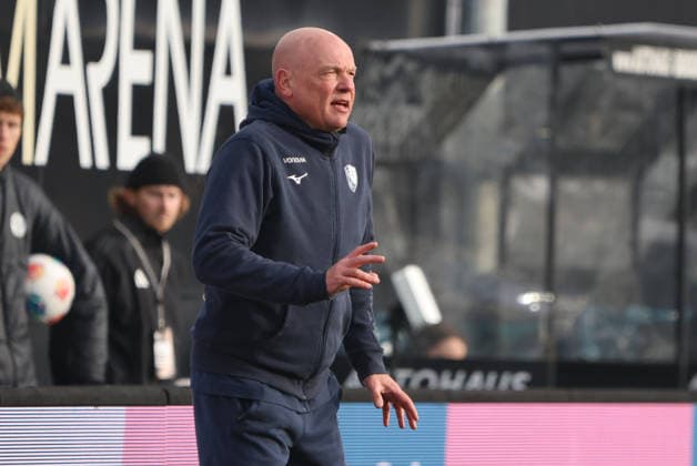 25.01.2026, Fussball, Herren, 2. Bundesliga, Saison 2025 2026, SV 07 Elversberg - VfL Bochum 1848, Trainer Uwe Rösler (VfL Bochum 1848) Elversberg Ursapharm-Arena an der Kaiserlinde Saarland Deutschland (DEU)