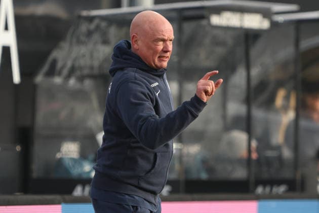 25.01.2026, Fussball, Herren, 2. Bundesliga, Saison 2025 2026, SV 07 Elversberg - VfL Bochum 1848, Trainer Uwe Rösler (VfL Bochum 1848) Elversberg Ursapharm-Arena an der Kaiserlinde Saarland Deutschland (DEU)