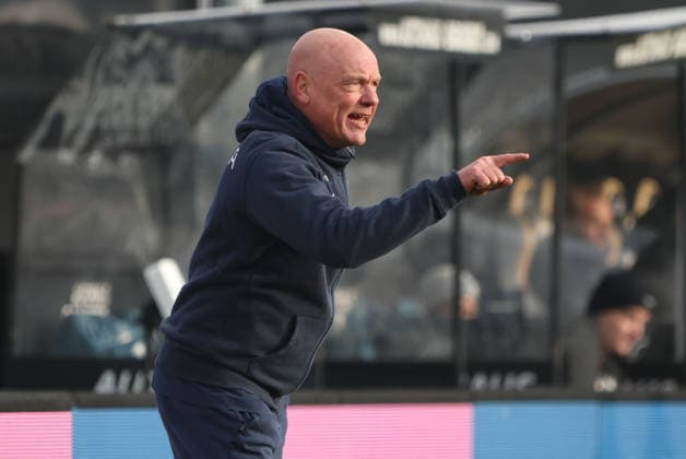 25.01.2026, Fussball, Herren, 2. Bundesliga, Saison 2025 2026, SV 07 Elversberg - VfL Bochum 1848, Trainer Uwe Rösler (VfL Bochum 1848) Elversberg Ursapharm-Arena an der Kaiserlinde Saarland Deutschland (DEU)