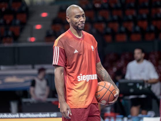 Deutschland: Basketball, Basketball-Bundesliga (BBL) 2025 26, 17. Spieltag - FC Bayern Basketball vs Fitness First Wuerzburg Baskets - BMW Park (Muenchen): Isiaha Mike (FC Bayern Muenchen, 22) Copyright: xChristopherxRupprechtx