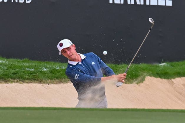Hero Dubai Desert Classic 2026 DUBAI, UNITED ARAB EMIRATES - JANUARY 25: Spanish golfer David Puig in action during the fourth and final round of the Hero Dubai Desert Classic 2026 at Emirates Golf Club in Dubai, United Arab Emirates on January 25, 2026. Waleed Zein Anadolu Dubai United Arab Emirates. Editorial use only. Please get in touch for any other usage.  Copyright: x2026xAnadoluxWaleedxZeinx