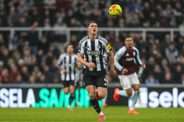 Newcastle United v Aston Villa, Premier League Sven Botman Of Newcastle United in action during the Newcastle United v Aston Villa Premier League match at St. James Park, Newcastle Upon Tyne, England on 25 January 2026 Credit: Lee Keuneke Every Second Media Editorial use only. All images are copyright Every Second Media Limited. No images may be reproduced without prior permission. All rights reserved. Premier League and Football League images are subject to licensing agreements with Football DataCo Limited. see https: www.football-dataco.com Copyright: xIMAGO EveryxSecondxMediax ESM-1773-0080 LeexKeunekex xEveryxSecondxMediax