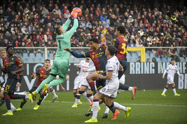 SKORUPSKI during Genoa CFC vs Bologna FC, Italian soccer Serie A match in Genoa, Italy, January 25 2026  Copyright: xJacopoxCane IPAxSportx xipa-agency.netx xx IPA_70549464 IPA_Agency_IPA70549464