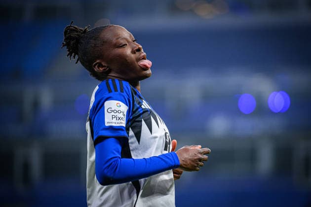 Fußball I Frauen I Saison 2025-2026 I Bundesliga I 15. Spieltag I Hamburger SV - SGS Essen I 25.01.2026 Magou DoucourÃ (2, Hamburger SV) Hamburg Volksparkstadion Hamburg Deutschland Copyright: xLobecax xHenningxRohlfsx
