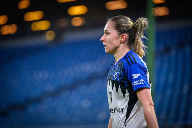 Fußball I Frauen I Saison 2025-2026 I Bundesliga I 15. Spieltag I Hamburger SV - SGS Essen I 25.01.2026 Maria Mikolajova (27, Hamburger SV) Hamburg Volksparkstadion Hamburg Deutschland Copyright: xLobecax xHenningxRohlfsx