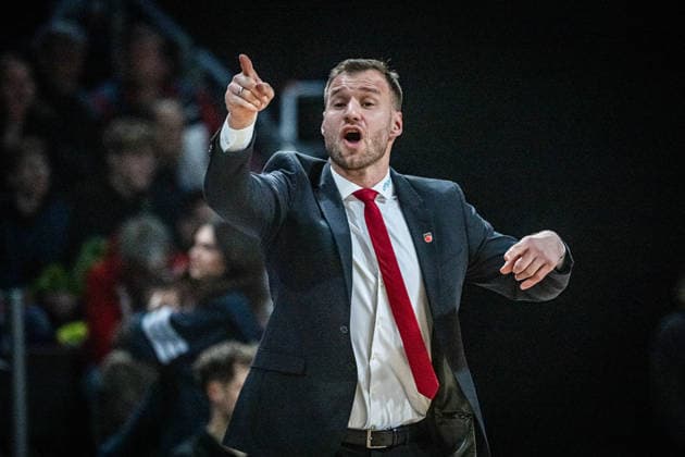 Basketball Berlin 25.01.2026 Saison 2025 2026 EasyCredit BBL 1. Bundesliga Männer, Herren Alba Berlin - BMA365 Bamberg Baskets Anton Gavel (Bamberg, Trainer)