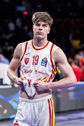 easyCredit Basketball Bundesliga, FC Bayern München - Fitness First Würzburg Baskets; 25.01.2026 Christian Skladanowski (Fitness First Würzburg Baskets, 19) frustriert easyCredit Basketball Bundesliga, FC Bayern München - Fitness First Würzburg Baskets; München, BMW Park am 25.01.2026 Copyright: xBEAUTIFULxSPORTS Wunderlx