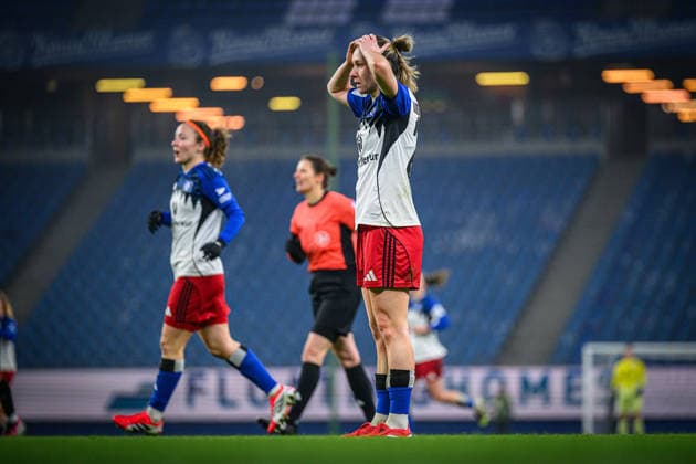 Fußball I Frauen I Saison 2025-2026 I Bundesliga I 15. Spieltag I Hamburger SV - SGS Essen I 25.01.2026 Maria Mikolajova (27, Hamburger SV) Hamburg Volksparkstadion Hamburg Deutschland Copyright: xLobecax xHenningxRohlfsx
