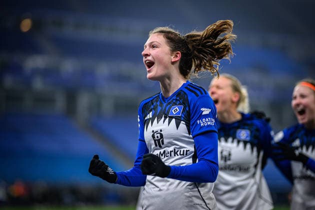 Fußball I Frauen I Saison 2025-2026 I Bundesliga I 15. Spieltag I Hamburger SV - SGS Essen I 25.01.2026 Lotta Wrede (32, Hamburger SV) Hamburg Volksparkstadion Hamburg Deutschland Copyright: xLobecax xHenningxRohlfsx