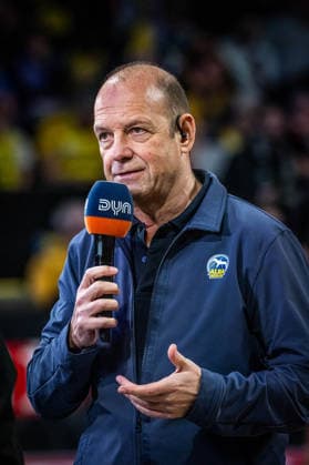 Basketball Berlin 25.01.2026 Saison 2025 2026 EasyCredit BBL 1. Bundesliga Männer, Herren Alba Berlin - BMA365 Bamberg Baskets Marco Baldi