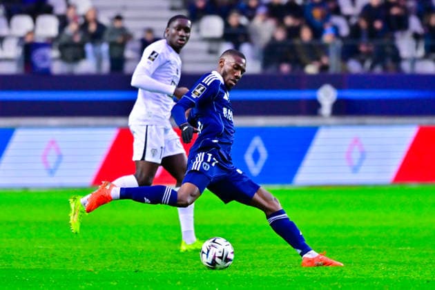 FOOTBALL : Paris FC vs Angers - Ligue 1 - 25 01 2026 Alimami GORY ( 7 - PFC ) during the Ligue 1 match between Paris FC and Angers SCO at Stade Jean Bouin on January 25, 2026 in Paris, France. ( Photo by Federico Pestellini PsnewZ ) - ParisFrance  Copyright: xFedericoxPestellinix