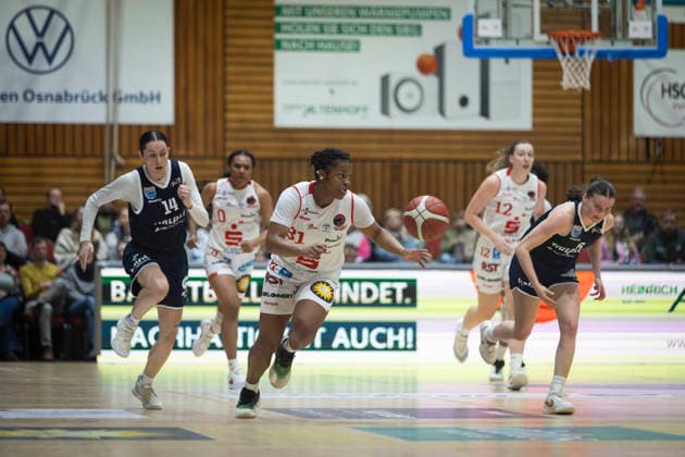 Nr. 31 Oceane Noemie Monpierre - GiroLive Panthers Osnabrück 59:55 SYNTAINICS MBC - 1. DBBL 16. Spieltag 1DBBL Panthers gegen SYNTAINICS