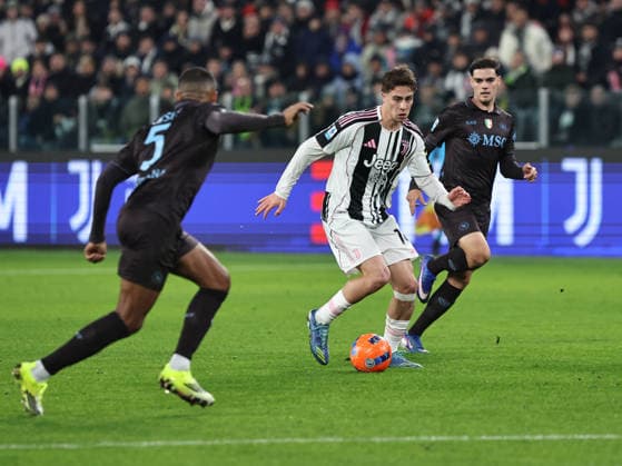 Juventus FC v SSC Napoli - Serie A Kenan Yildiz participates in the Serie A 2025-2026 match between Juventus and Napoli in Torino, Italy, on January 25, 2026. Torino ITA Italy  Copyright: xLorisxRosellix originalFilename:roselli-juventus260125_npyld.jpg