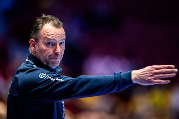 260125 Head coach Dagur Sigurdsson of Croatia during the EHF European Handball Championship main round match between Switzerland and Croatia on January 25, 2026 in Malmö. Photo: Petter Arvidson BILDBYRAN kod PA PA1139 handball handboll handball handbolls-em 2026 schweiz croatia ehf european handball championship switzerland kroatien bbeng grappa33 Copyright: PETTERxARVIDSON BB260125PA226