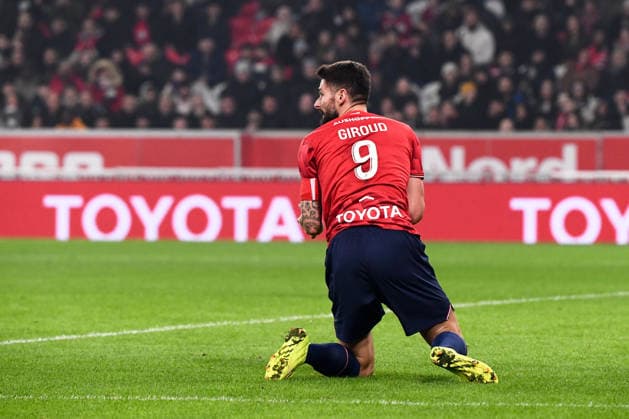 LOSC Lille v RC Strasbourg Alsace - Ligue 1 McDonald s 2025 2026 09 Olivier GIROUD (losc) during the Ligue 1 McDonald s match between Lille and Strasbourg at Stade Pierre Mauroy on January 25, 2026 in Lille, France. Lille France  Copyright: xFEPx 776348262