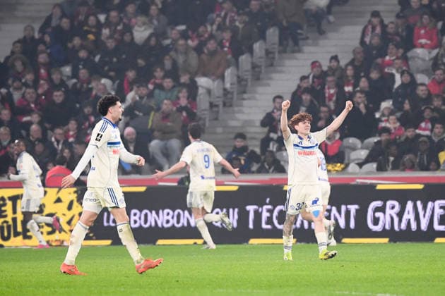 LOSC Lille v RC Strasbourg Alsace - Ligue 1 McDonald s 2025 2026 32 Valentin BARCO (rcsa) during the Ligue 1 McDonald s match between Lille and Strasbourg at Stade Pierre Mauroy on January 25, 2026 in Lille, France. Lille France  Copyright: xFEPx 776348262