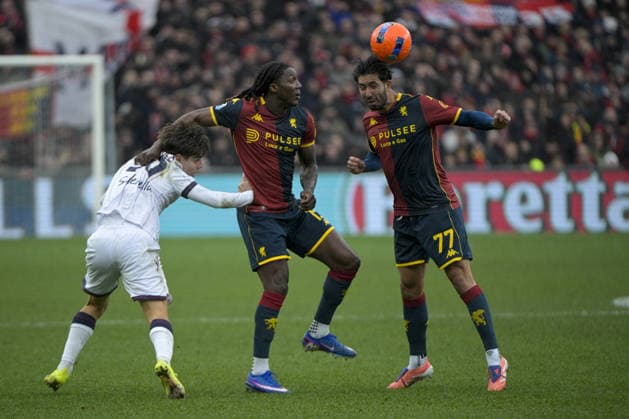 CALCIO - Serie A - Genoa CFC vs Bologna FC ELLERTSSON NORTON-CUFFY during Genoa CFC vs Bologna FC, Italian soccer Serie A match in Genoa, Italy, January 25 2026 Genoa Italy  Copyright: xIPAxSport ABACAx