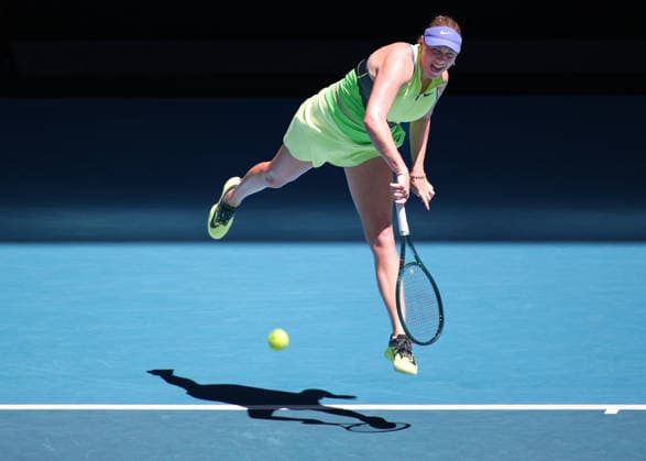 Amanda Anisimova (USA), Australian Open 2026, Melbourne Park, Melbourne, Victoria, Australia. Copyright: xJuergenxHasenkopfx