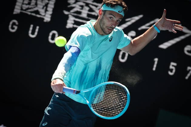 TENNIS : Open d Australie 2026 - Melbourne - 26 01 2026 Lorenzo Musetti - Australian Open - Melbourne - 26 01 2026 MELBOURNE  Copyright: xSportxPSNEWZx