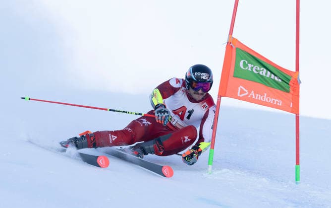 ALPINE SKIING - FIS WC Schladming SCHLADMING,AUSTRIA,26.JAN.26 - ALPINE SKIING - FIS World Cup, men, preview, training, Ski Austria. Image shows Patrick Feurstein (AUT).  GEPAxpictures xWolfgangxGrebien