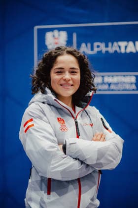 OLYMPICS - Winter Olympic Games, Olympische Spiele, Olympia, OS Milano Cortina 2026 VIENNA,AUSTRIA,26.JAN.26 - OLYMPICS - Winter Olympic Games Milano Cortina 2026, preview, OEOC equipping. Image shows Julia Scheib (AUT).  GEPAxpictures xAlexanderxSolc
