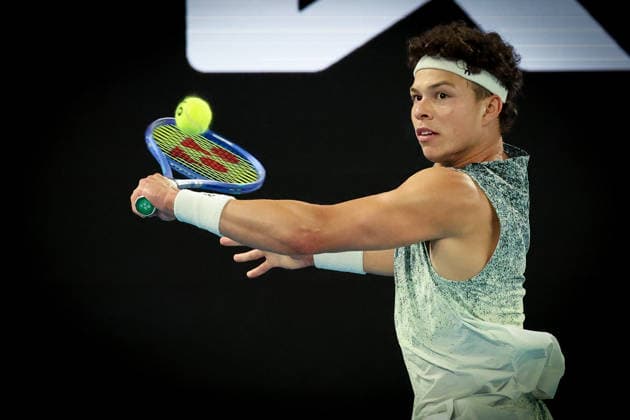 TENNIS : Open d Australie 2026 - Melbourne - 26 01 2026 Ben Shelton - Australian Open - Melbourne - 26 01 2026 MELBOURNE  Copyright: xSportxPSNEWZx