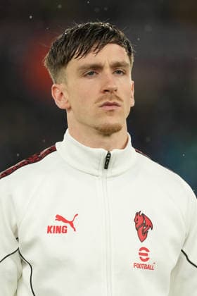 Alexis Saelemaekers of AC Milan during the Serie A 2025 2026 football match between AS Roma and AC Milan at Stadio Olimpico in Rome (Italy), January 25, 2026. AntoniettaxBaldassarre