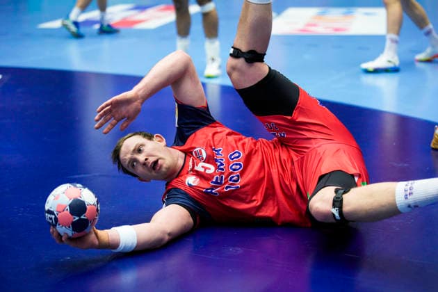 Handball European Championship 2026 Portugal Norway Herning, Denmark 20260126 Sander Sagosen during the European Championship handball match between Portugal and Norway at Boxen arena in Herning Photo Stian Lysberg Solum NTB Herning Denmark EDITORIAL USE ONLY RESTRICTED USE FOR BETTING COMPANIES  Copyright: xStianxLysbergxSolumx xNTBx
