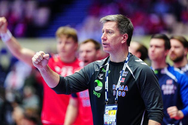 Jonas Wille (Norwegen, Trainer) DEN, Portugal vs. Norwegen, Handball, EHF Europameisterschaft 2026, Hauptrunde, Spieltag 3, 26.01.2026 DEN, Portugal vs. Norwegen, Handball, EHF Europameisterschaft 2026, Hauptrunde, Spieltag 3, 26.01.2026 Herning Copyright: xEibner-Pressefoto MarcelxvonxFehrnx EP_MFN