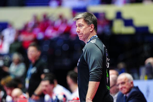 Jonas Wille (Norwegen, Trainer) DEN, Portugal vs. Norwegen, Handball, EHF Europameisterschaft 2026, Hauptrunde, Spieltag 3, 26.01.2026 DEN, Portugal vs. Norwegen, Handball, EHF Europameisterschaft 2026, Hauptrunde, Spieltag 3, 26.01.2026 Herning Copyright: xEibner-Pressefoto MarcelxvonxFehrnx EP_MFN