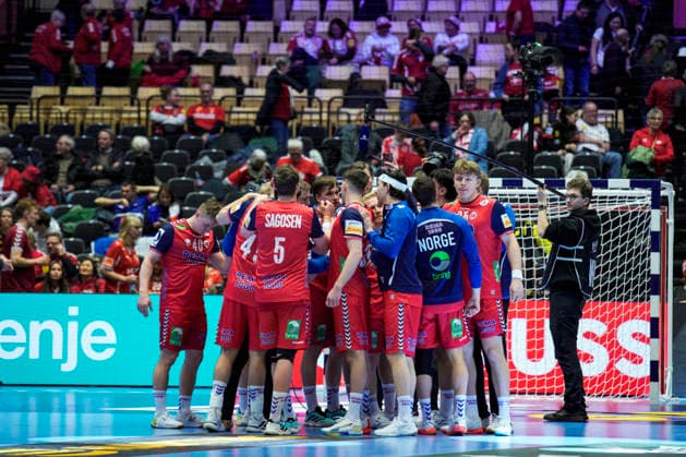 Handball European Championship 2026 Portugal Norway Herning, Denmark 20260126 Norway after the European Championship handball match between Portugal and Norway in the Boxen arena in Herning Photo Stian Lysberg Solum NTB Herning Denmark EDITORIAL USE ONLY RESTRICTED USE FOR BETTING COMPANIES  Copyright: xStianxLysbergxSolumx xNTBx