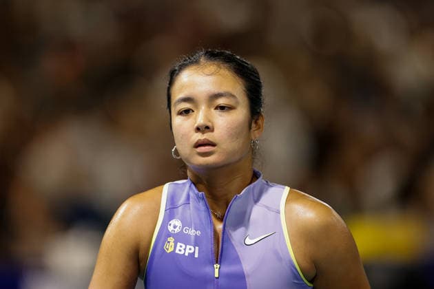 Philippine Women s Open Alexandra Eala of the Philippines reacts during her match against Alina Charaeva of Russia during day one of the Philippine Women s Open in Manila, Philippines on January 26, 2026. The Philippine Women s Open runs from January 26 to 31 2026 Manila Philippines  Copyright: xMatrixxImagesx xMarkxCristinox