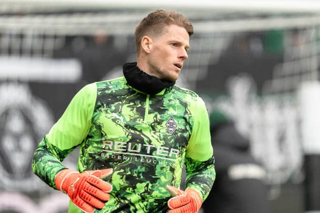 Deutschland: Bundesliga 2025 26 Borussia Mönchengladbach vs. VfB Stuttgart 19. Spieltag Sonntag, 25.01.2026 BORUSSIA-PARK (Nordrhein-Westfalen) Jonas Omlin (1, Borussia Mönchengladbach) Copyright: xCelinaxLeiersx