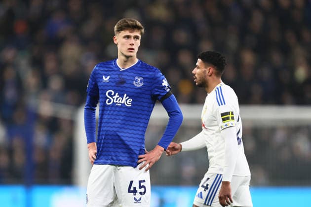 Harrison Armstrong of Everton dejected Everton v Leeds, Premier League, Football, Hill Dickinson Stadium, Liverpool, UK - 26 Jan 2026Liverpool Hill Dickinson Stadium United Kingdom EDITORIAL USE ONLY No use with unauthorised audio, video, data, fixture lists, club league logos or live services. Online in-match use limited to 120 images, no video emulation. No use in betting, games or single club league player publications. Copyright: xPhilxOldham Shutterstockx 16426163r
